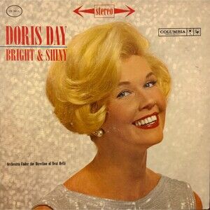 Doris Day Bright & Shiny Original 1961 Vinyl Record LP TESTED EX CS 8414 NM
